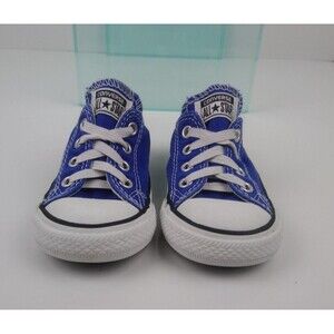 Converse All Star Blue Canvas Low Top Sneakers Toddler Size 5